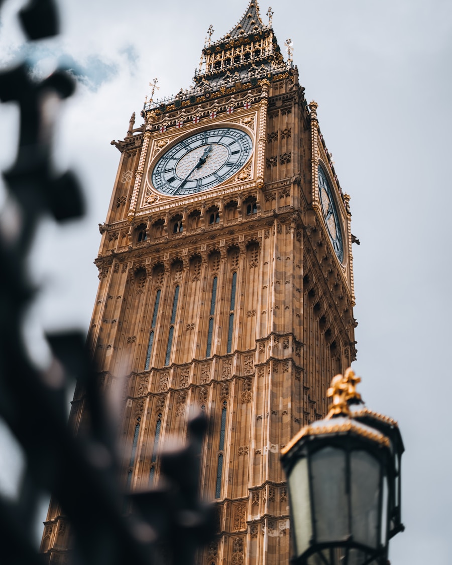 Big Ben en Londres, Reino Unido